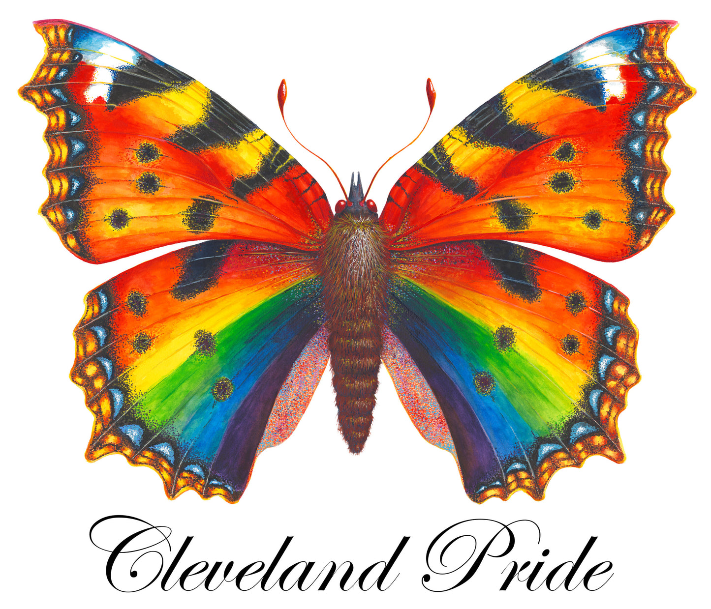 Pride Butterfly - giclee print