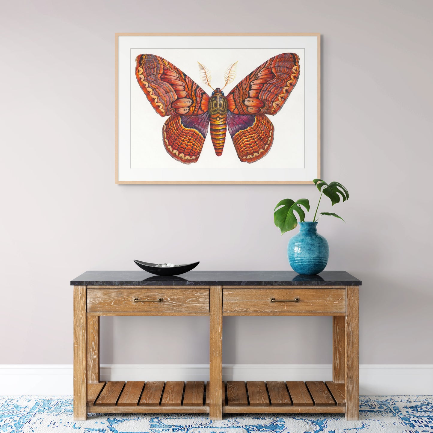 BRAHMIN MOTH - giclee print