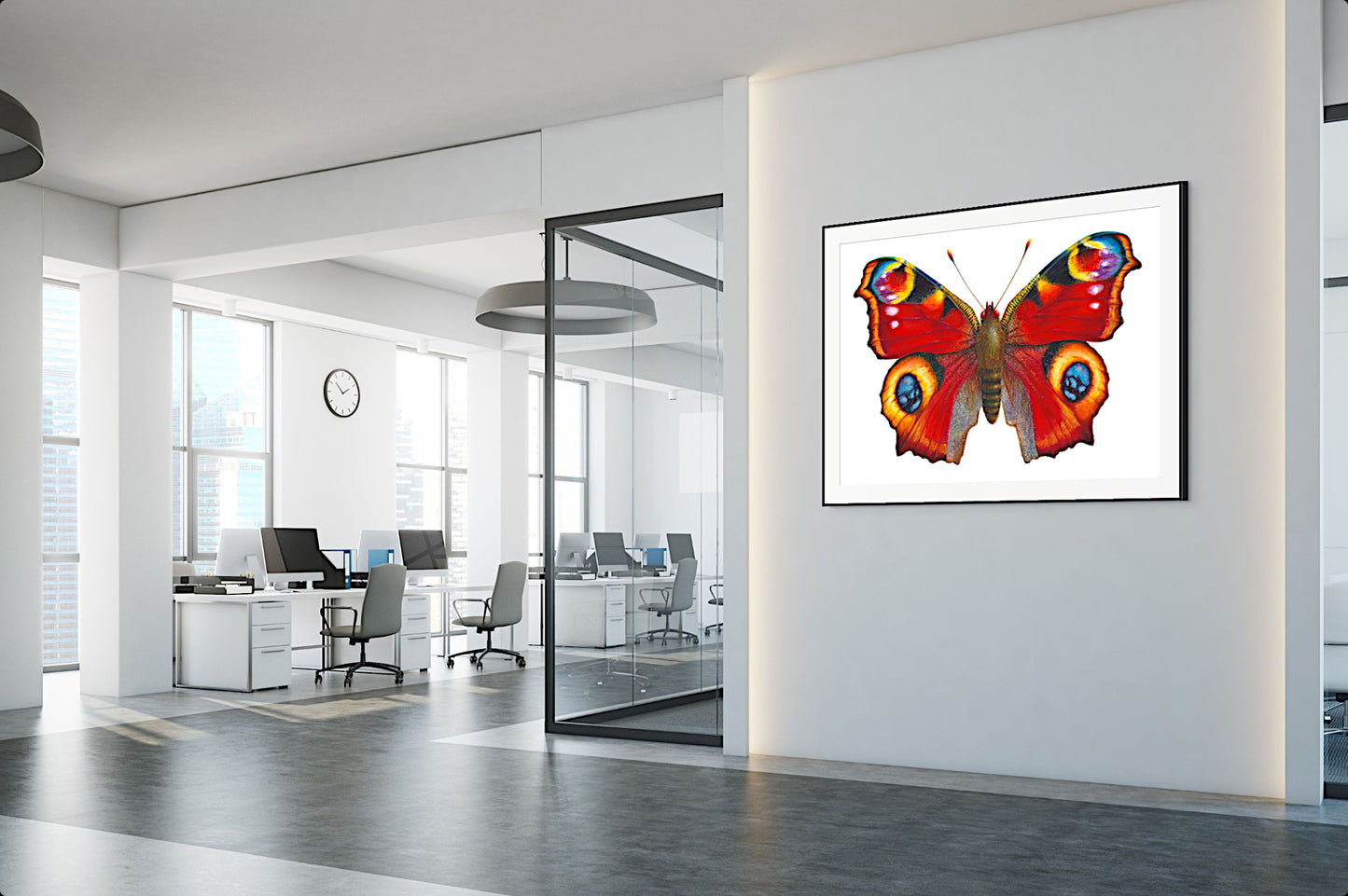 Peacock Butterfly - giclee print