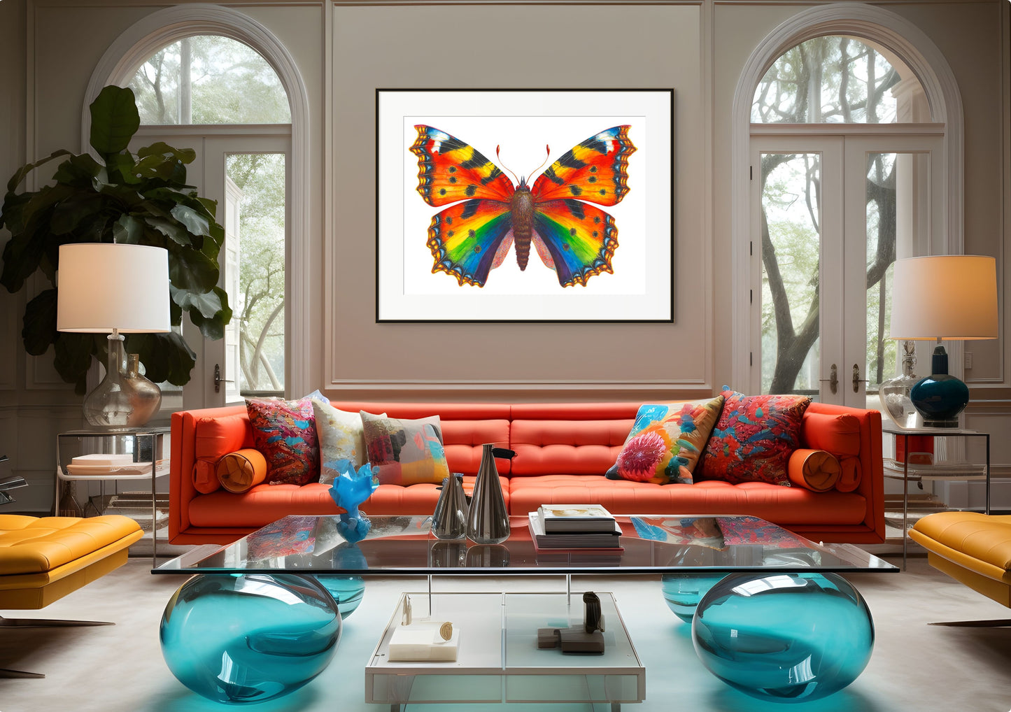 PRIDE BUTTERFLY - original watercolour