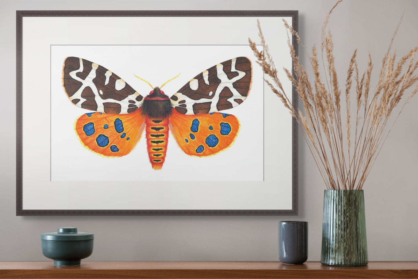 GARDEN TIGER MOTH - giclee print