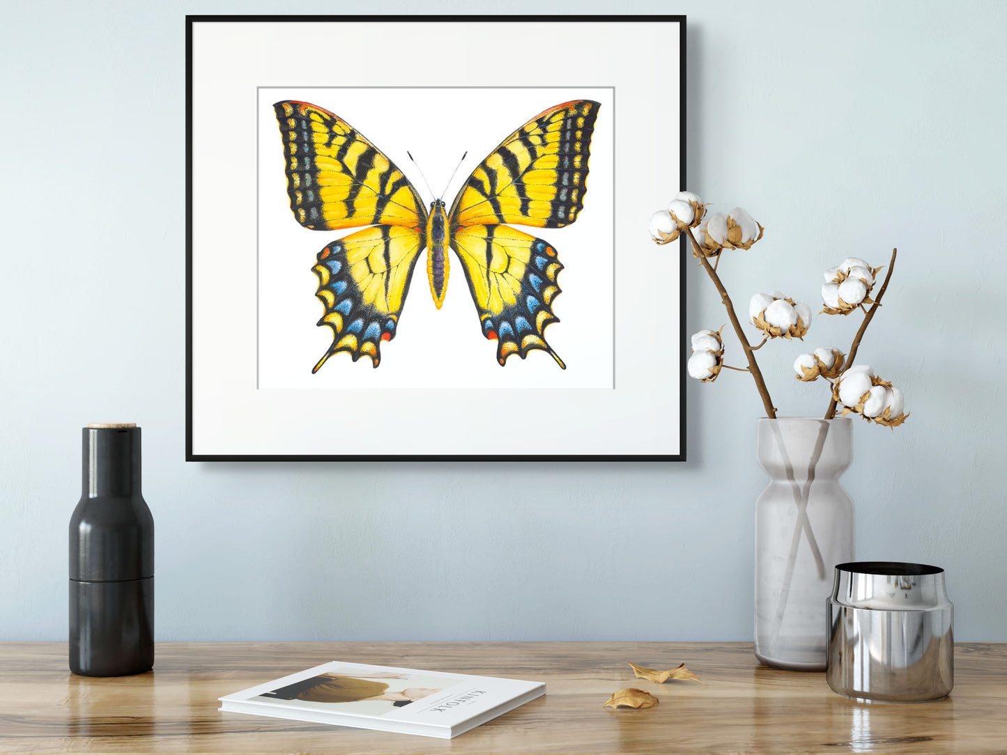 EASTERN TIGER SWALLOWTAIL - original watercolour