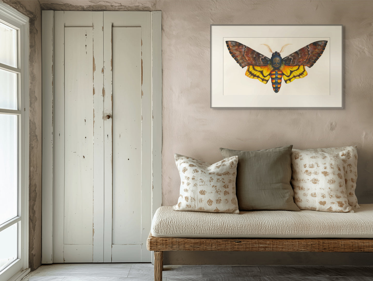 DEATH's HEAD MOTH - giclee print