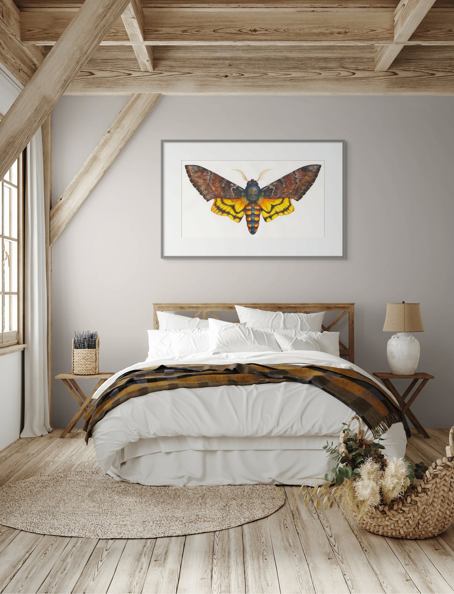 DEATH's HEAD MOTH - giclee print