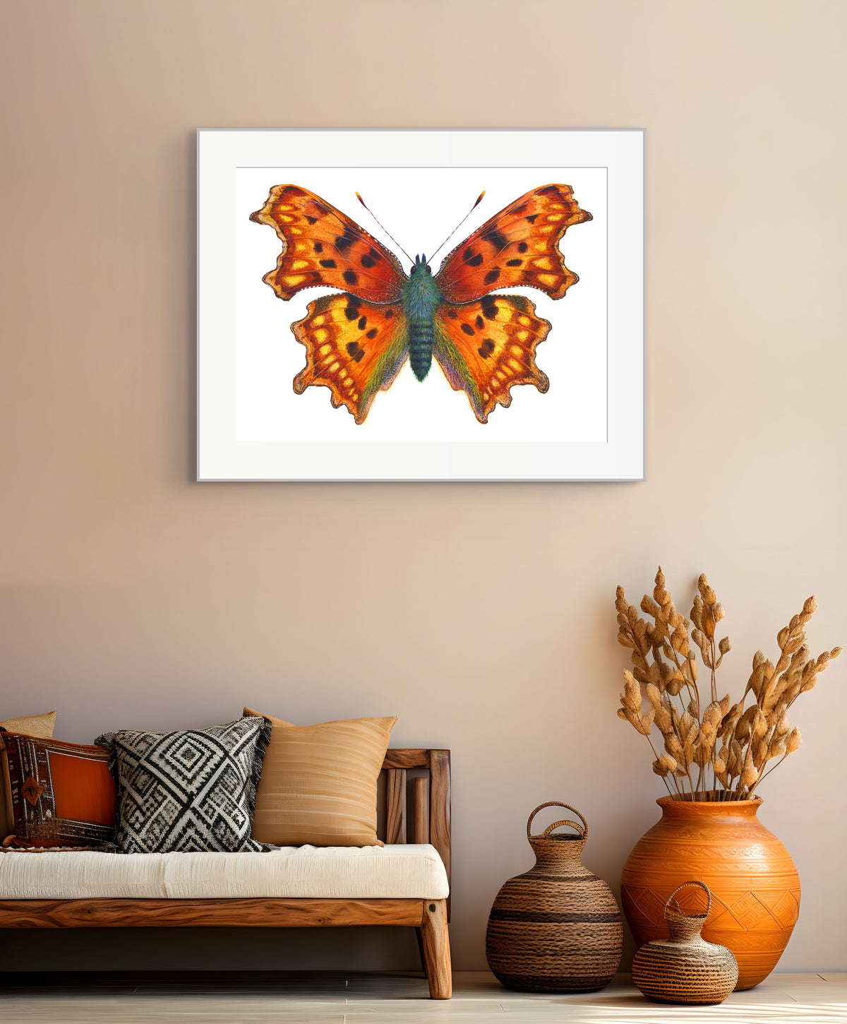 COMMA BUTTERFLY - giclee print