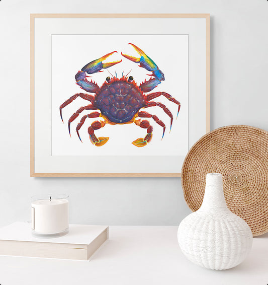 RED CRAB - original watercolour