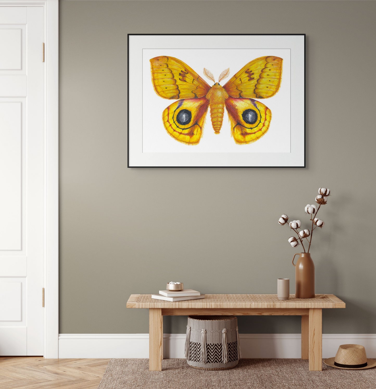 Io Moth - Automeris Io - giclee print