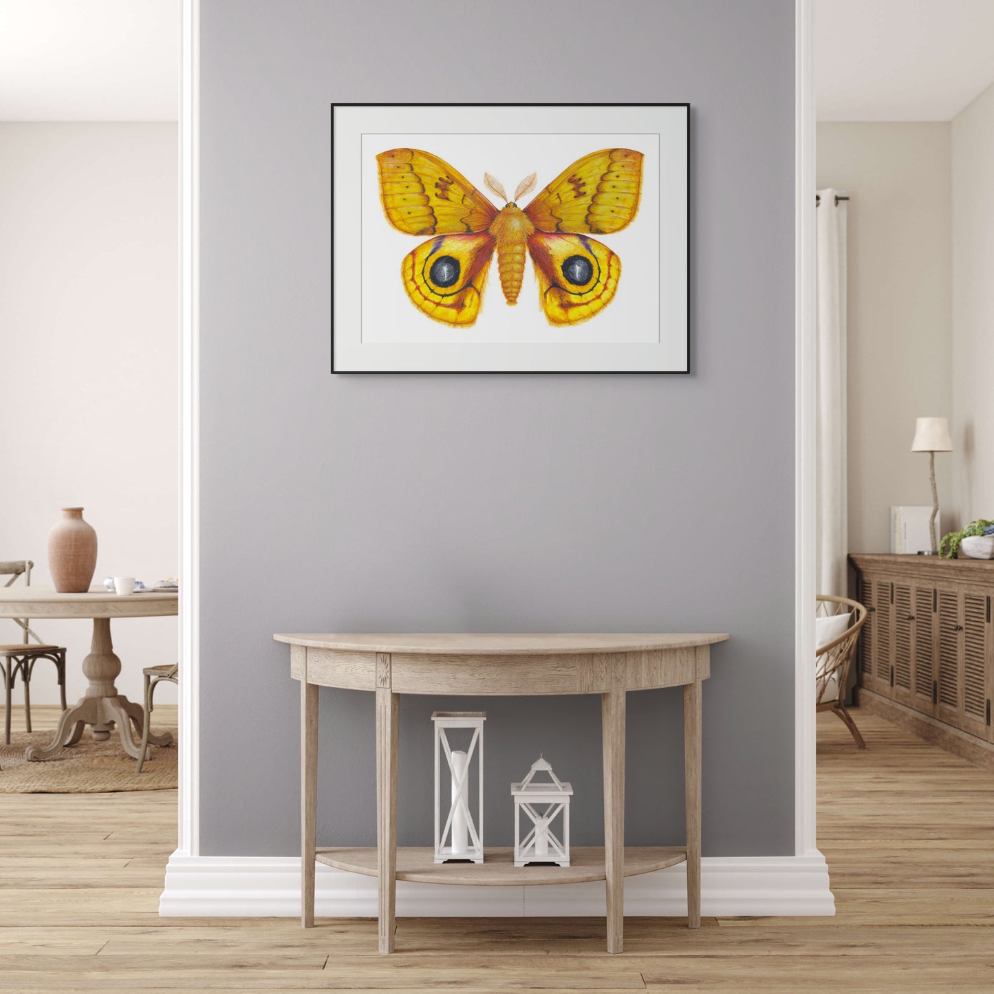 Io Moth - Automeris Io - giclee print